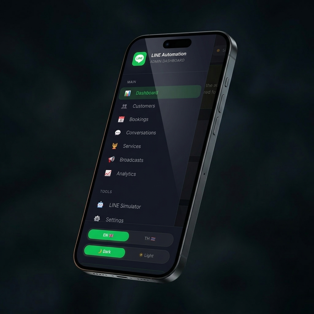 LINE Automation features