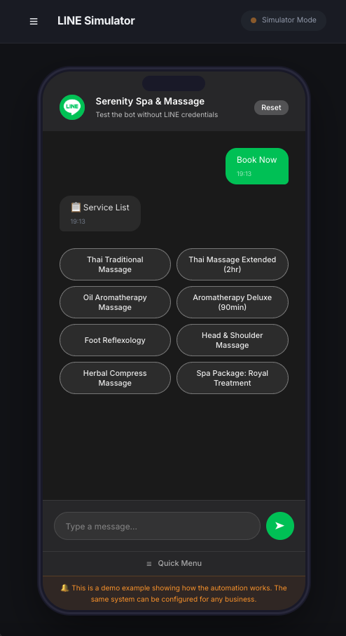 Admin sidebar navigation